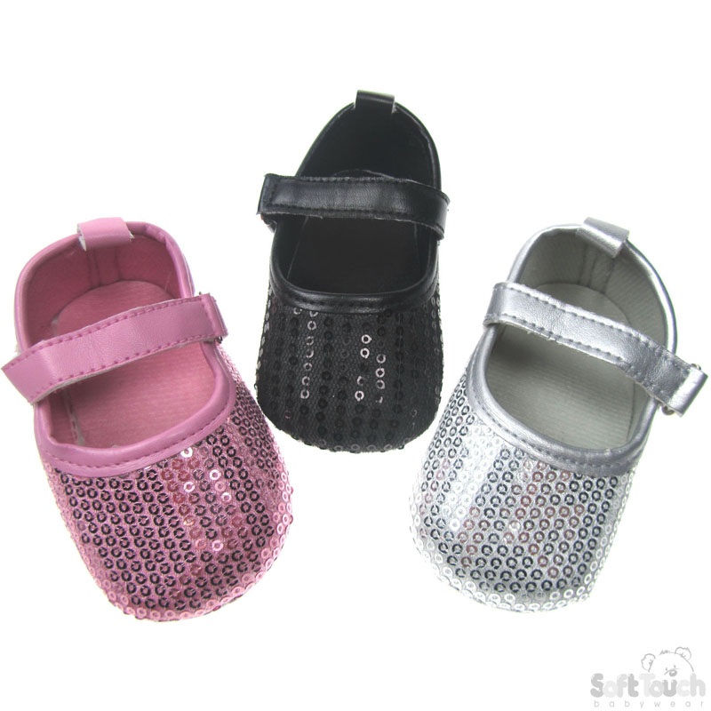 Girls Sequin Shoes No.B1159