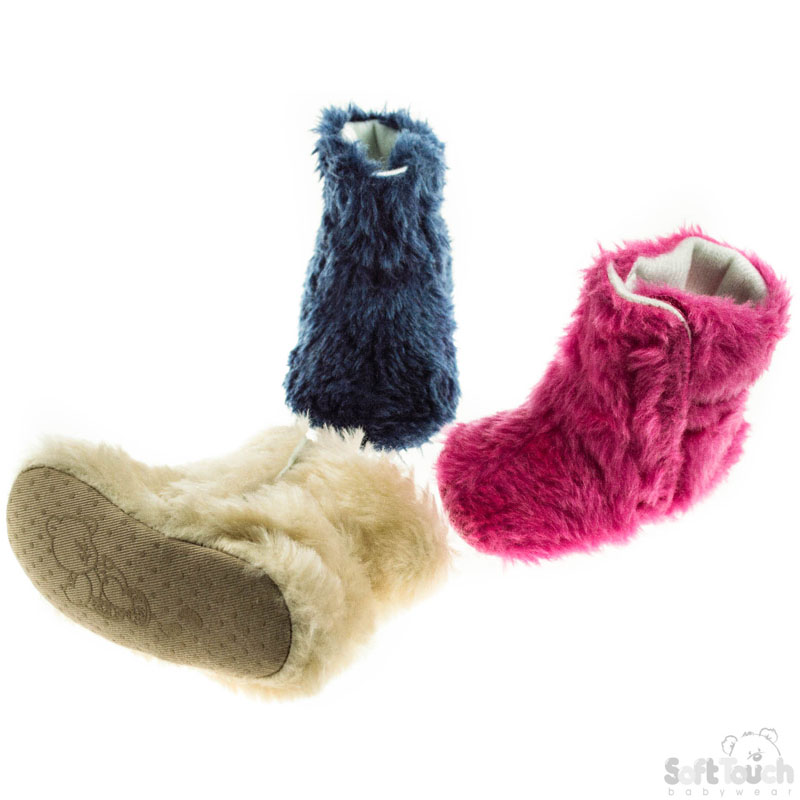 Hi Pile Plush Boots: B1209