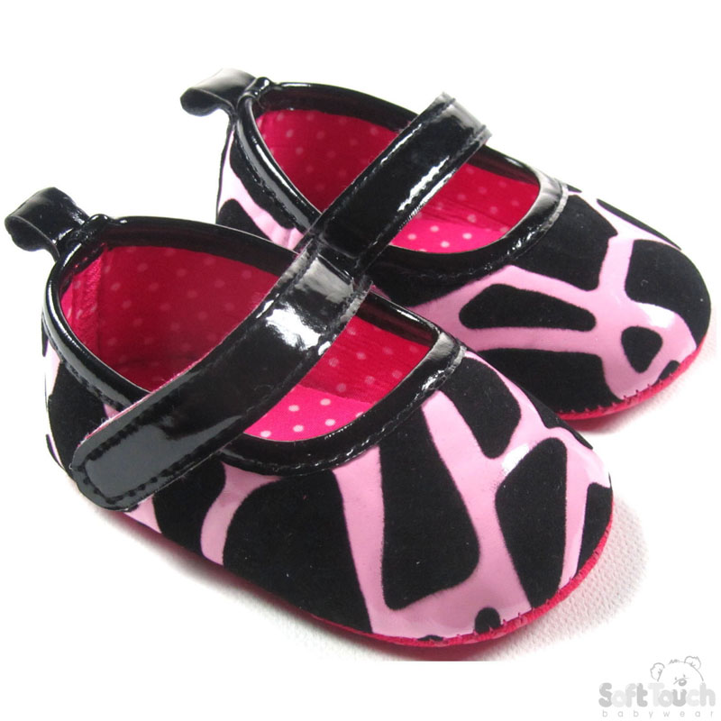 PU/Suede Shoes W/Animal Print No.B1341-N