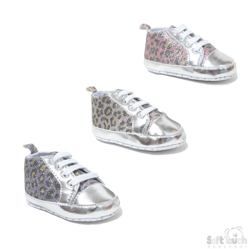 Animal Glitter Shoes W/Lace No.B1343