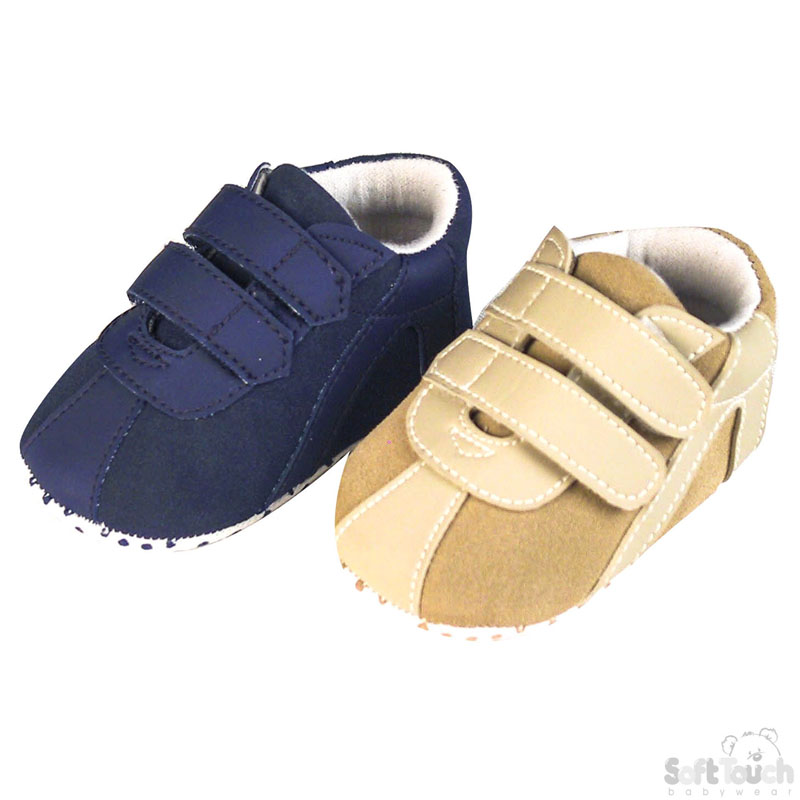 Boys Suede/PVC Shoes No.B1514