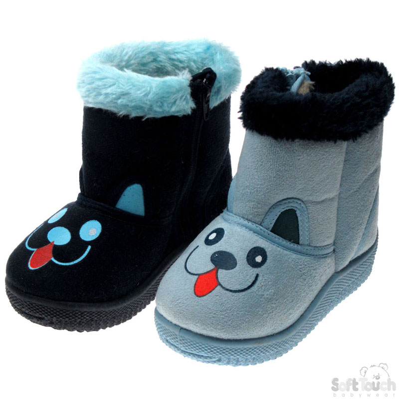 Boys TPR Boots W/Printed Face B1845