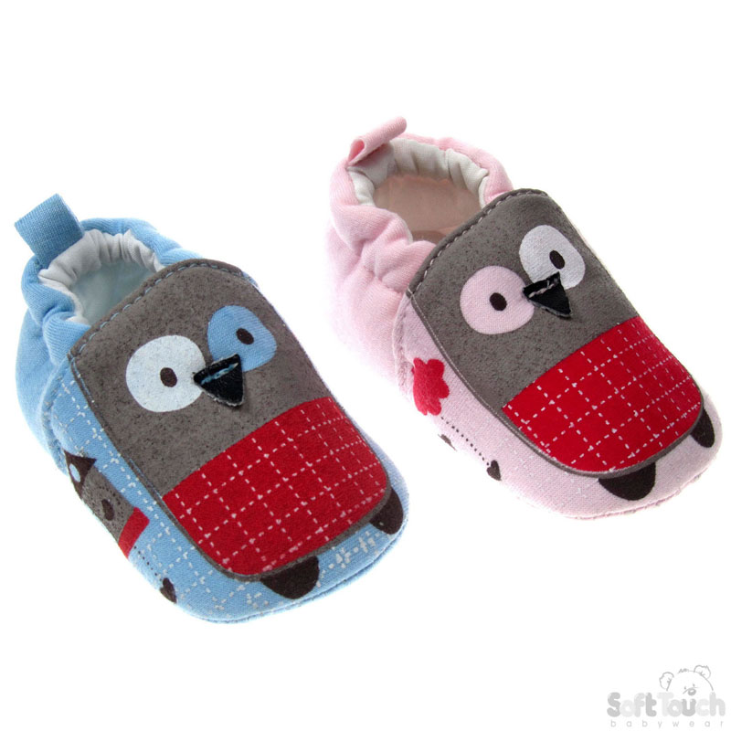 Slip On Shoes W/Owl Design No. B2080