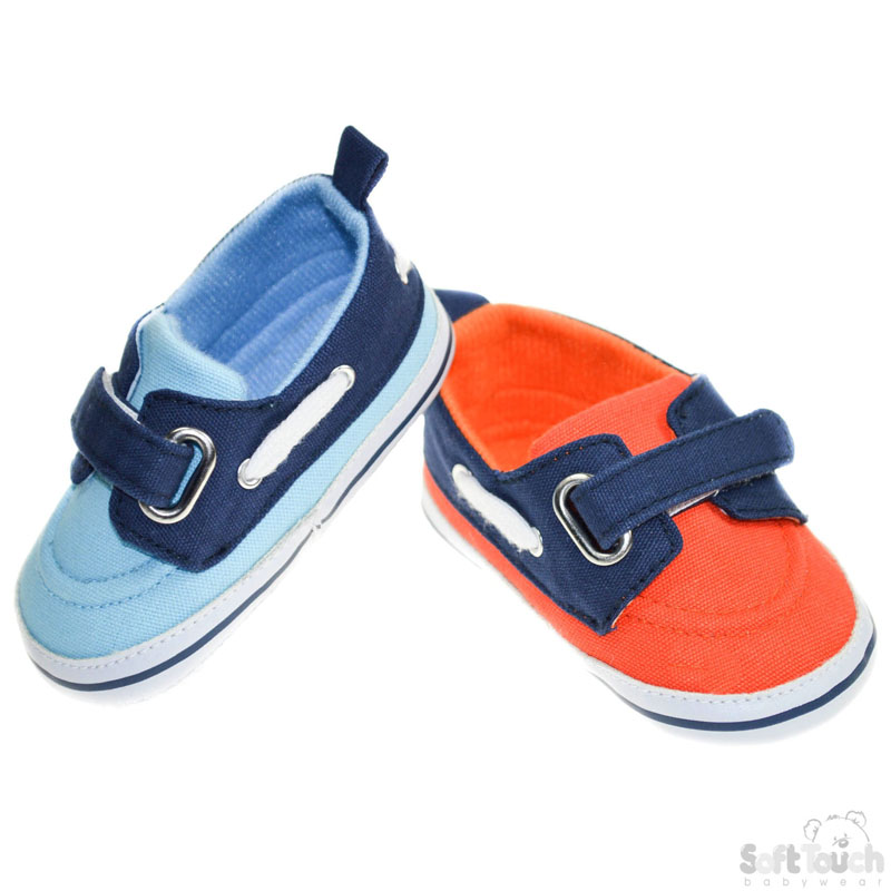 Double Colour Shoes W/Velcro Fastener No. B2138