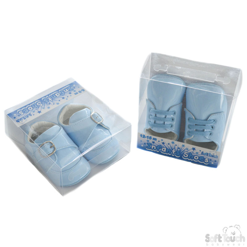 Light Blue PU Shoes No. B2172