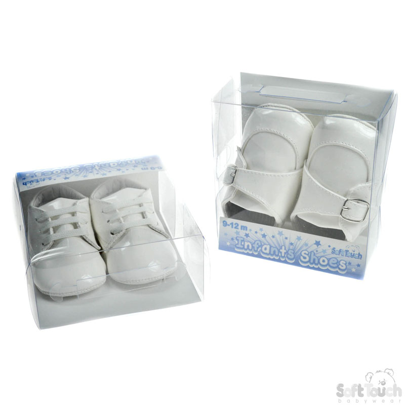 Off White PU Shoes No. B2174