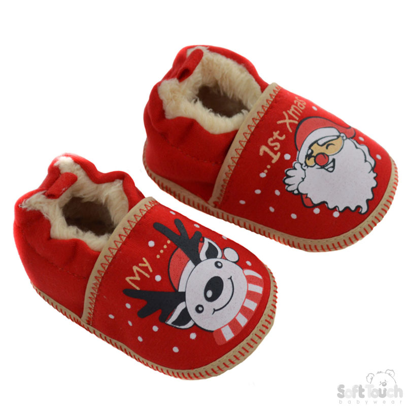 Reindeer & Santa Shoes No. B2246-X