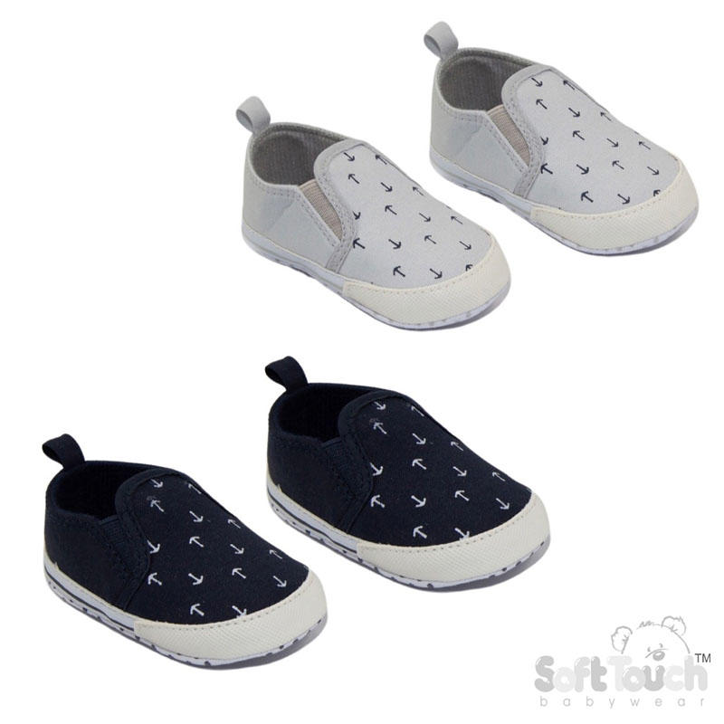 Arrow Print Slip on Shoes No. B2292