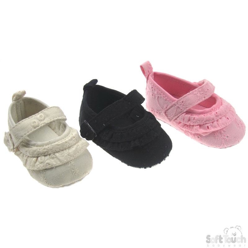 Broderie Angalis Cotton Shoes B999