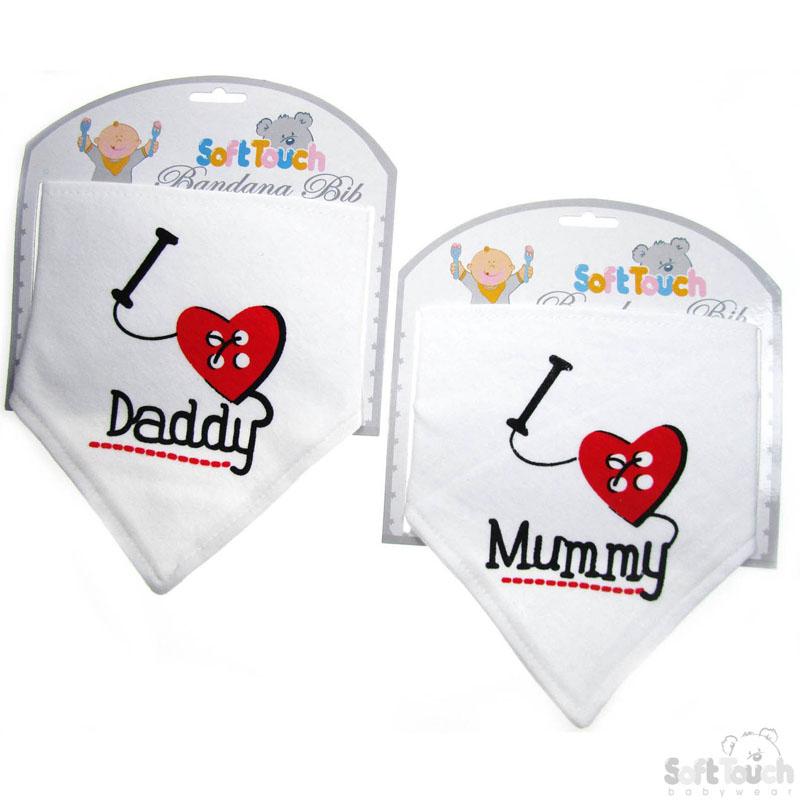 Printed Bandana Bibs- Words No.BB346