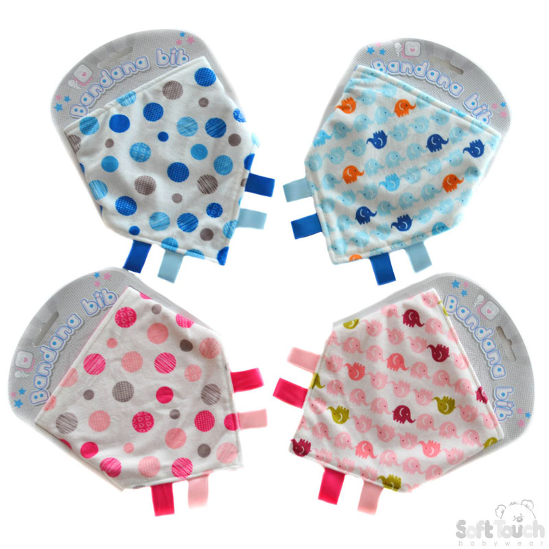 Bandana Bibs W/Ribbons No. BB358