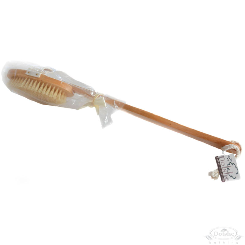 Oak Bath Brush w/Natural Bristles: BB62