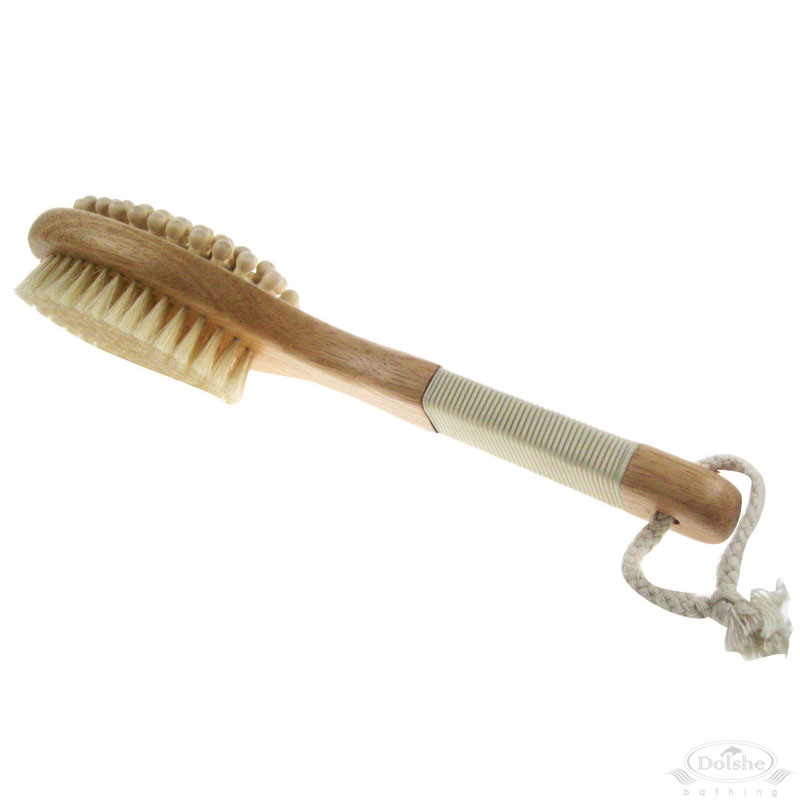 Wooden Bath Brush & Massager No. BB69 (12 Dzs)