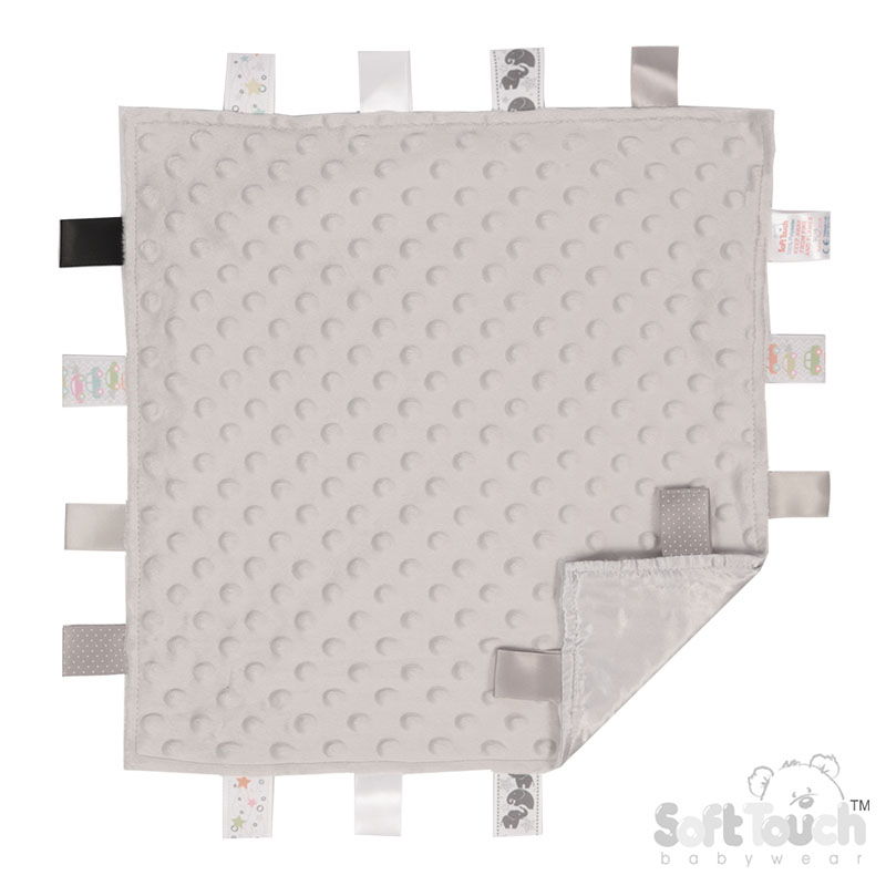 Grey Bubble Style Baby Comforter BC15-G