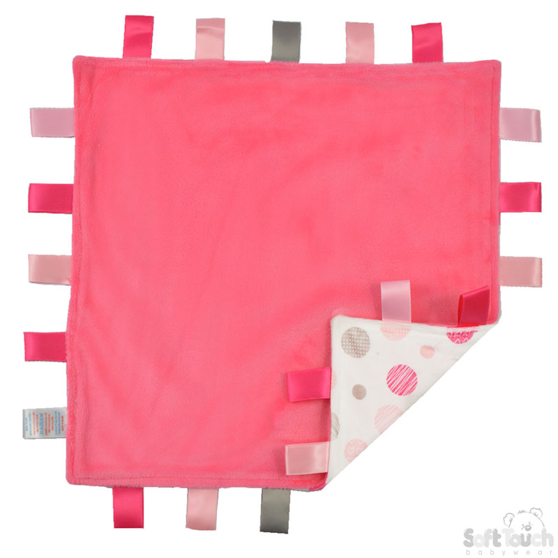 Elephant/Dots Printed Minky Comforter No. BC17-P