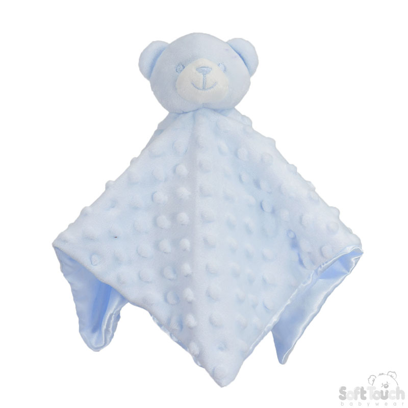 Blue Bubble Bear Comforter BC34-B