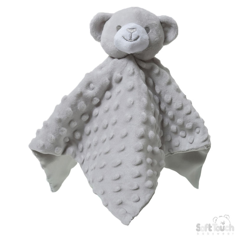 Grey Bubble Bear Comforter No. BC34-G