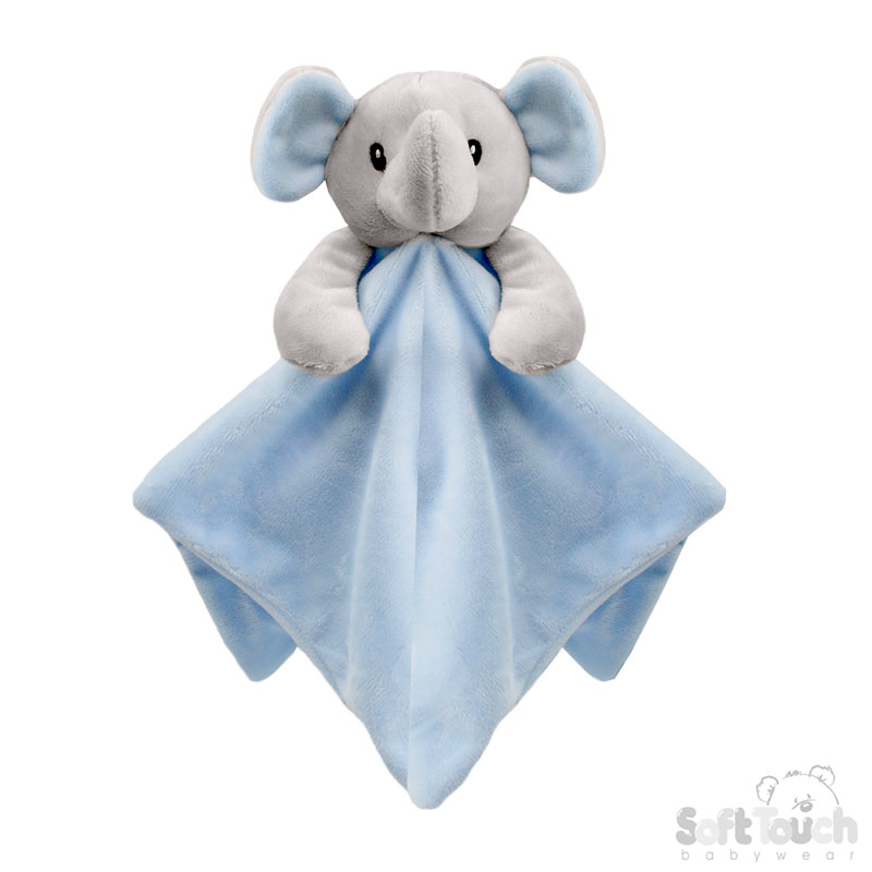 Eco Blue Baby Elephant Comforter No. BC36-B
