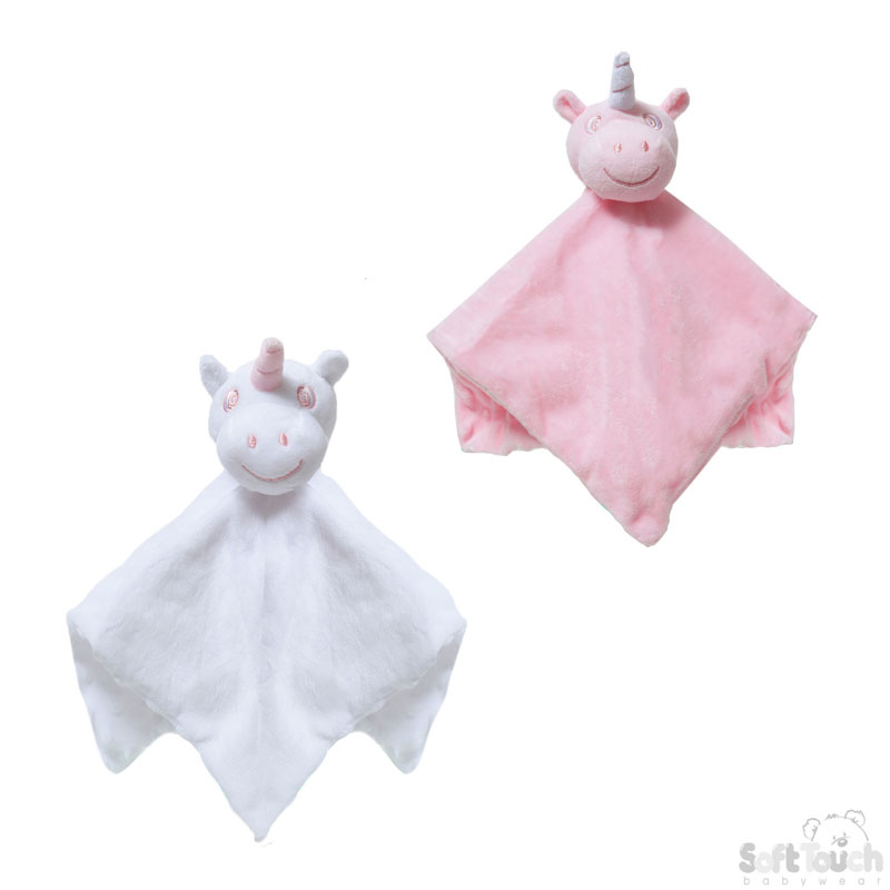 Pink/White Bubble Baby Unicorn Comforter No. BC42