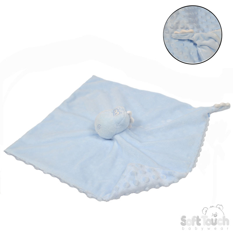 Blue Baby Dinosaur Comforter : BC54-B