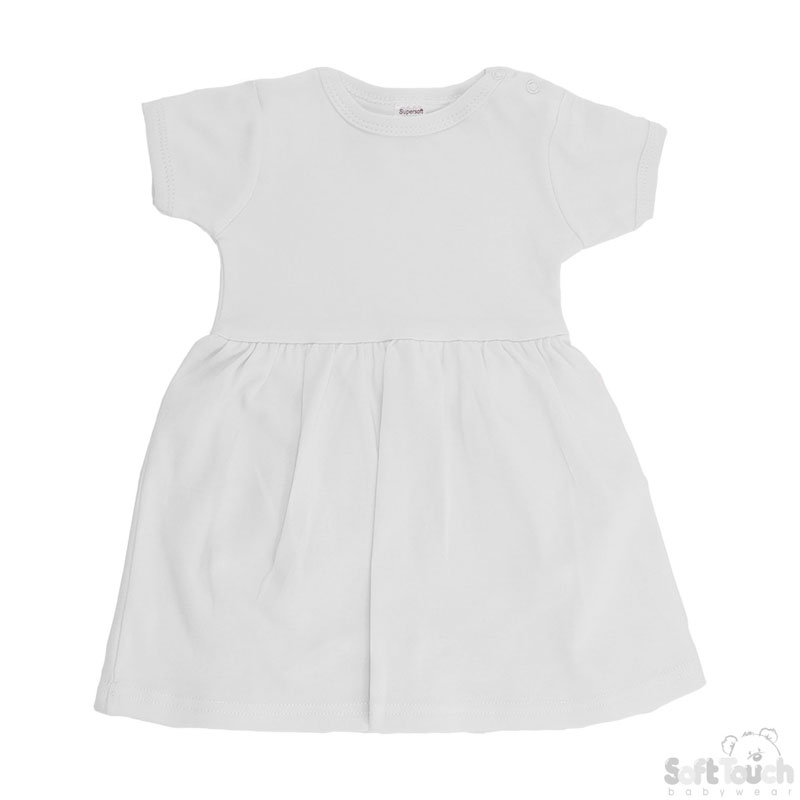 White Onesie Dress No. BD630-W