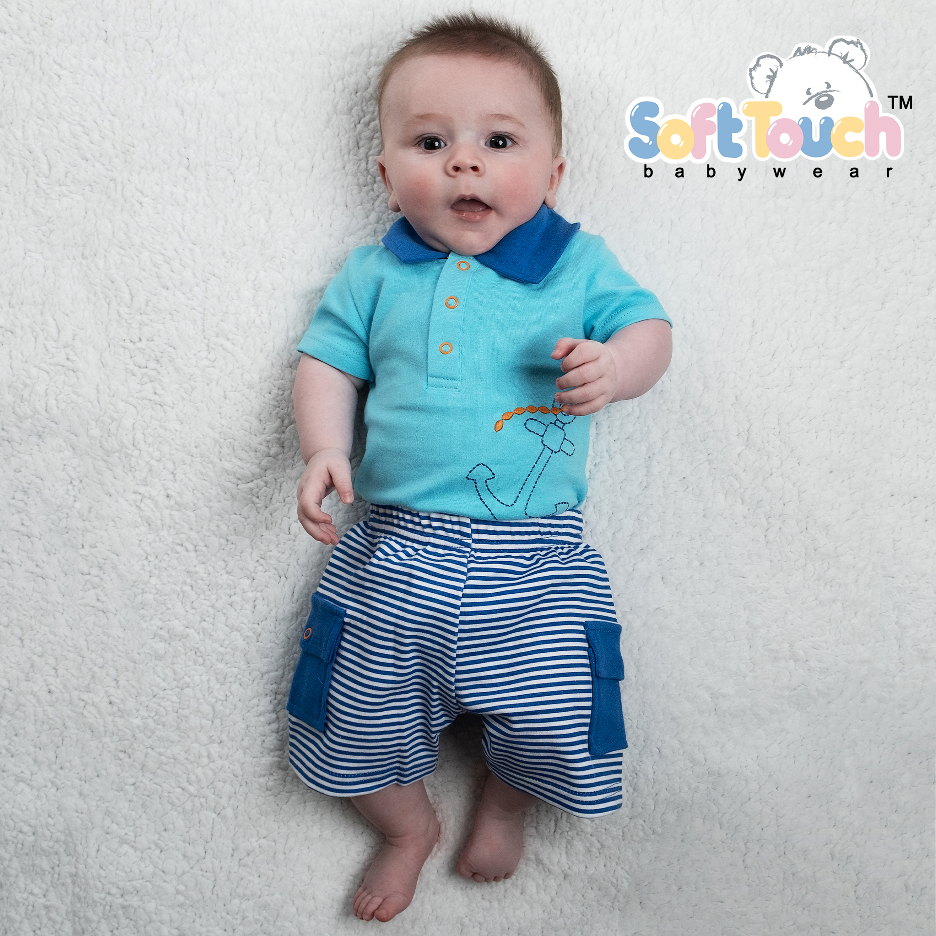 Boys Bodysuit & Shorts Set No. BG112