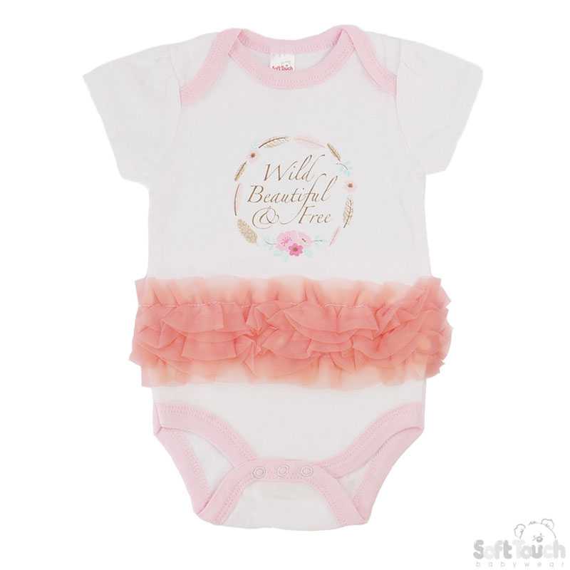 Girls Bodysuit W/Tutu No. BG114-ST