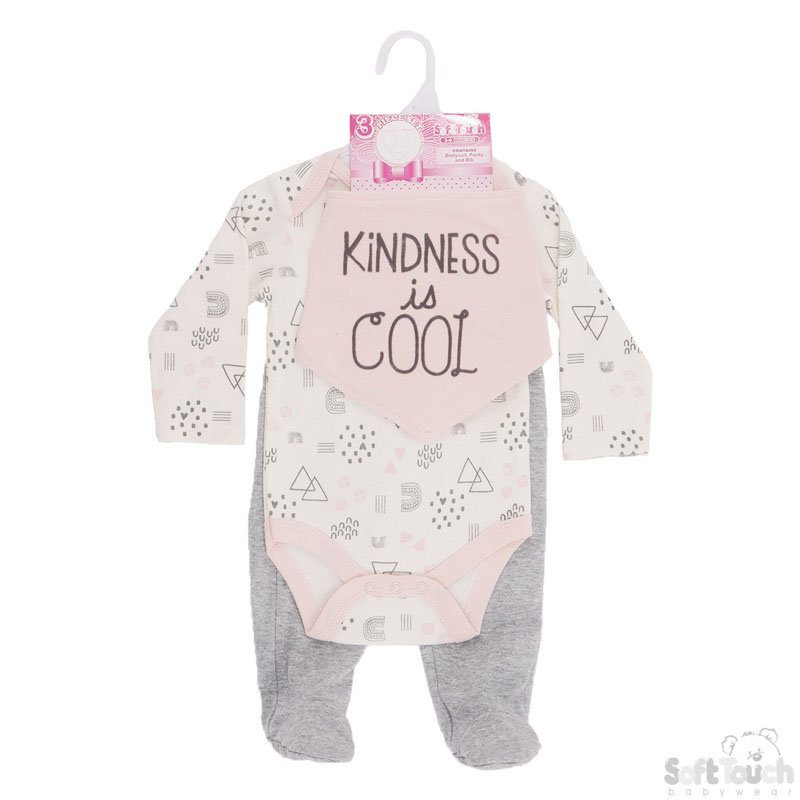 Girls 3 Piece Set : Kindness No. BG132-P