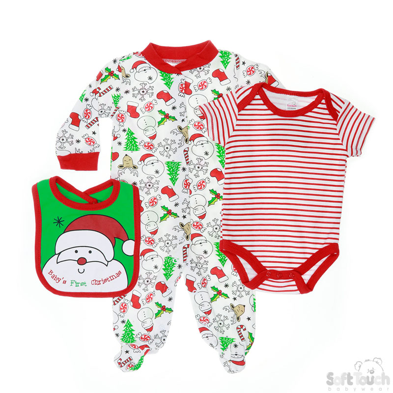 3 Pc Santa Garment Set No. BG31-S-X