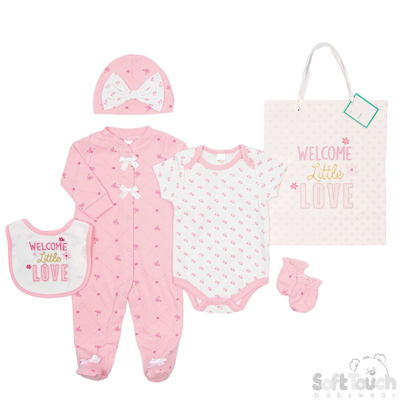 6 Piece Garment Gift Set : BG311 (Floral)