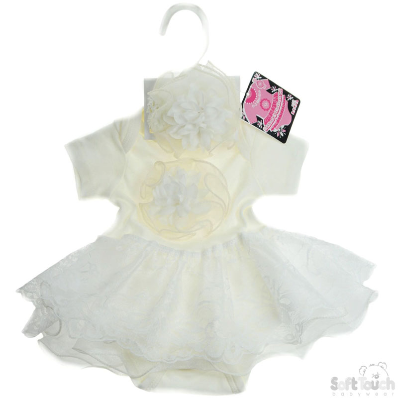 Girls Bodysuit & Headband Set: BG49-C