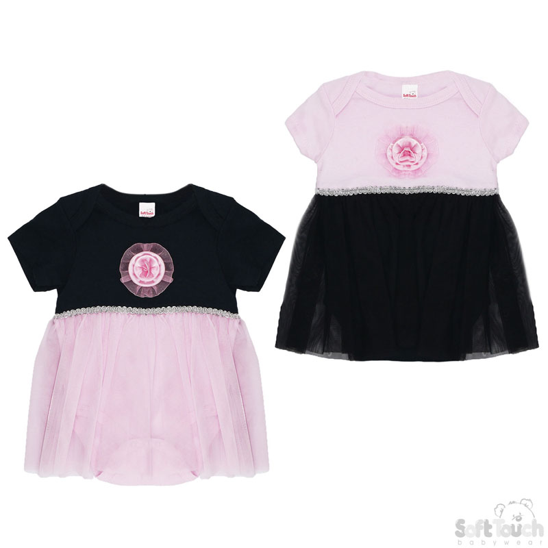 Girls Bodysuit & Tutu Skirt No. BG52 (3-9 Mths)