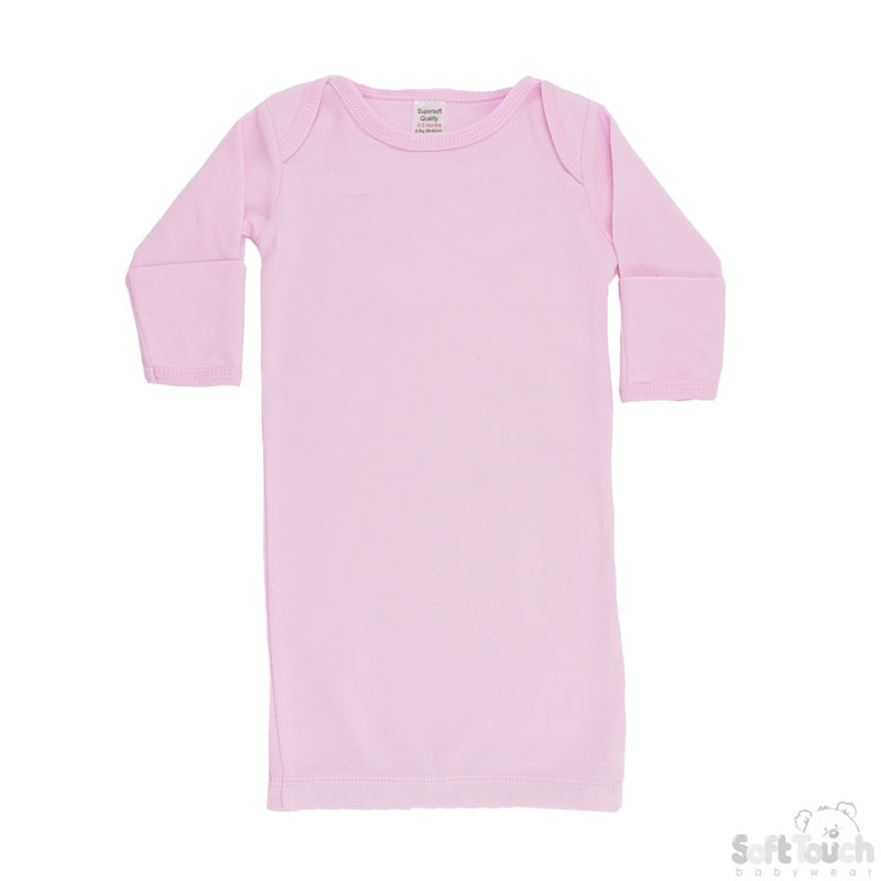 Pink Layette Gown No. BL622-P