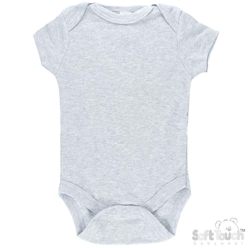 Plain Grey Bodysuit No. BS4654-G