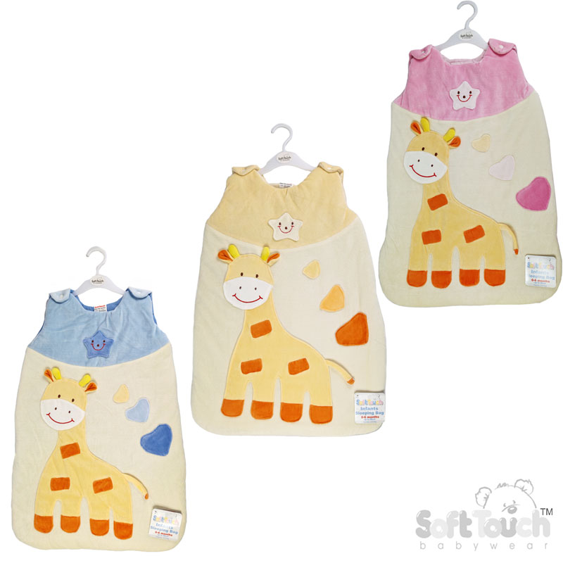 Deluxe Baby Sleeping Bag W/Giraffe No.BSB54