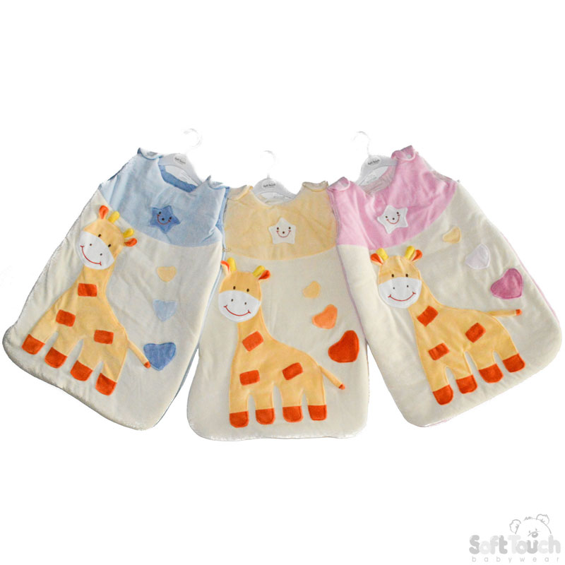 Deluxe Baby Sleeping Bag W/Giraffe No.BSB54