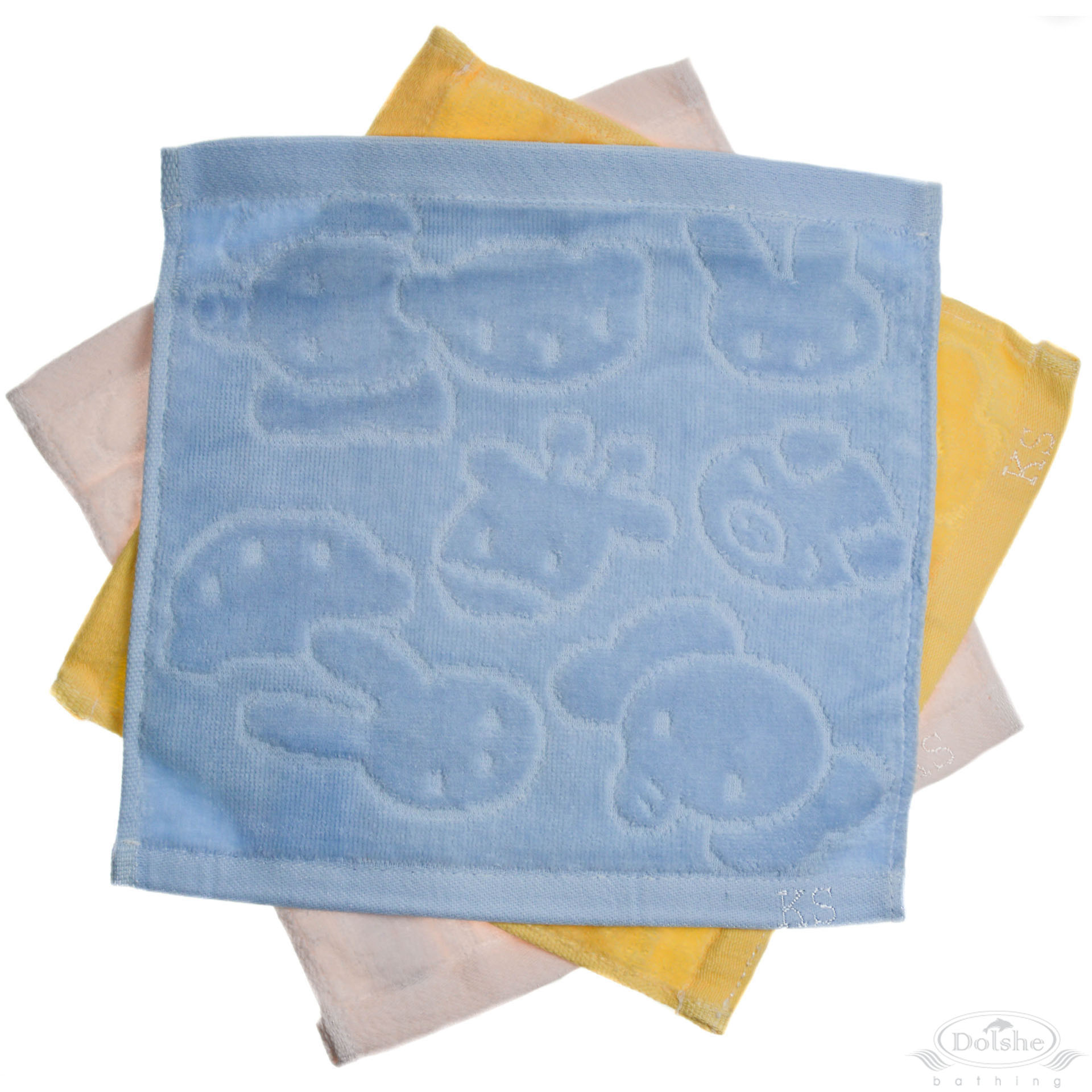 Face Cloth No. C554 : Animals