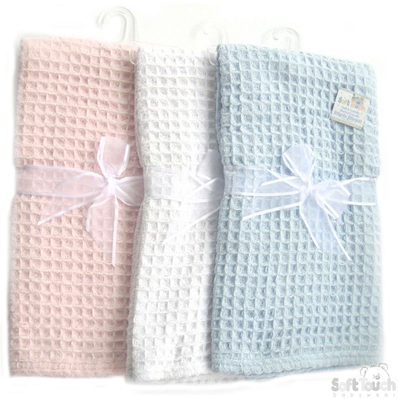 Chenille Waffle Blanket No. CBP30