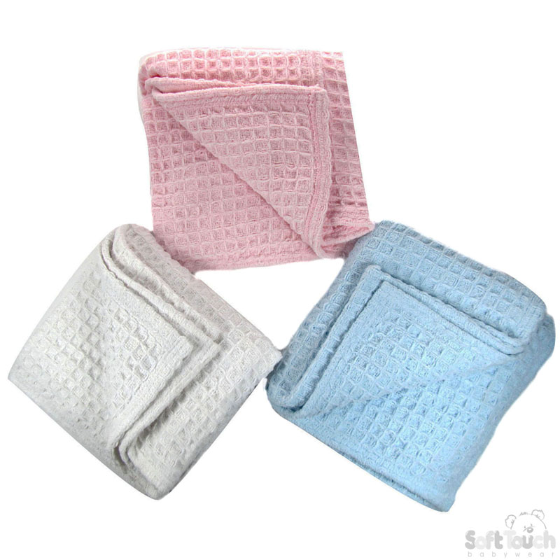 Chenille Waffle Blanket No. CBP30