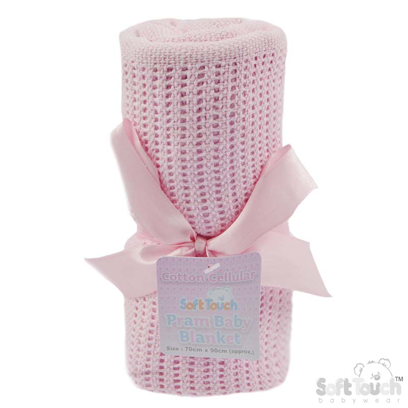 Pink Cellular Cotton Blanket No. CBP51-P (2022)