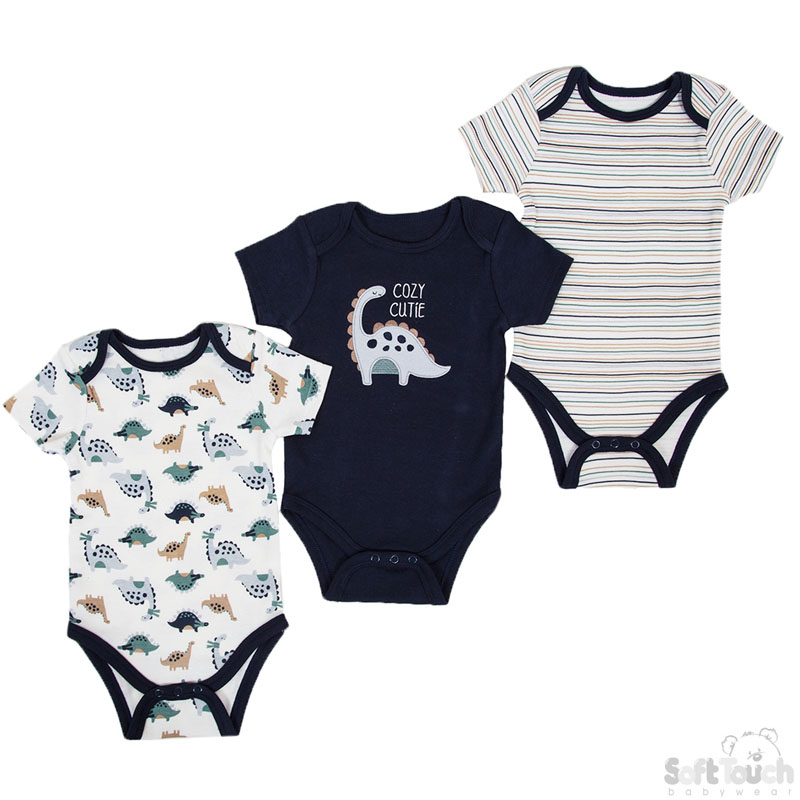 3 Pack Bodysuits: CC101-BS