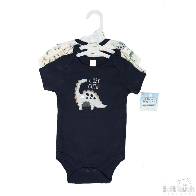 3 Pack Bodysuits: CC101-BS
