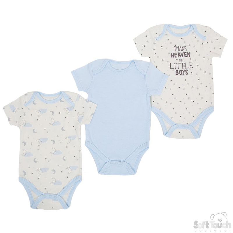 3 Pack Bodysuits: CC102-BS