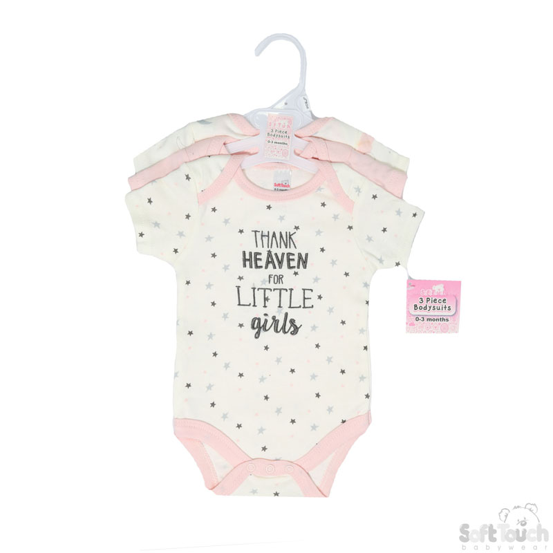 3 Pack Bodysuits: CC103-BS