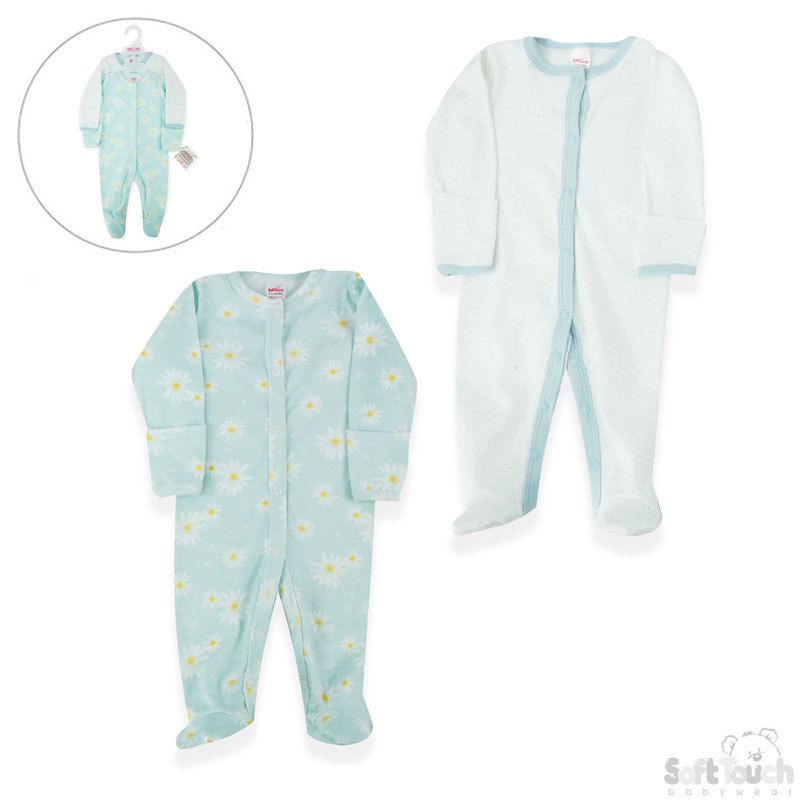 2 Pack Sleepsuit: CC201-SS (Daisy)