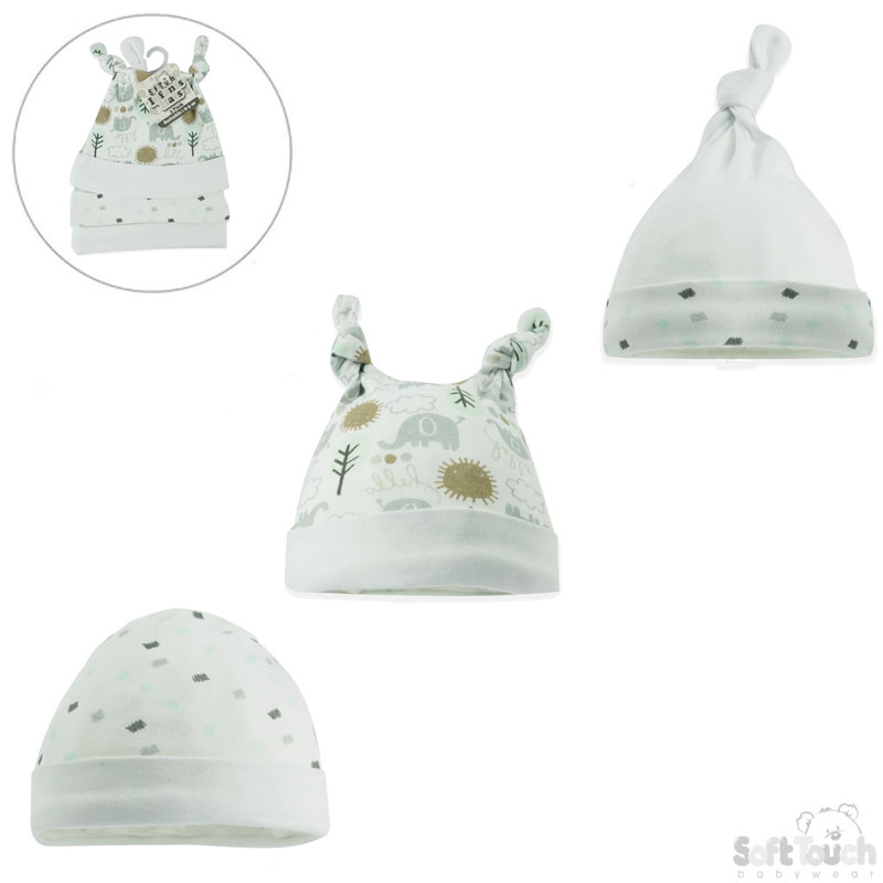 3 Pack Hats: CC205-H (Elephant)