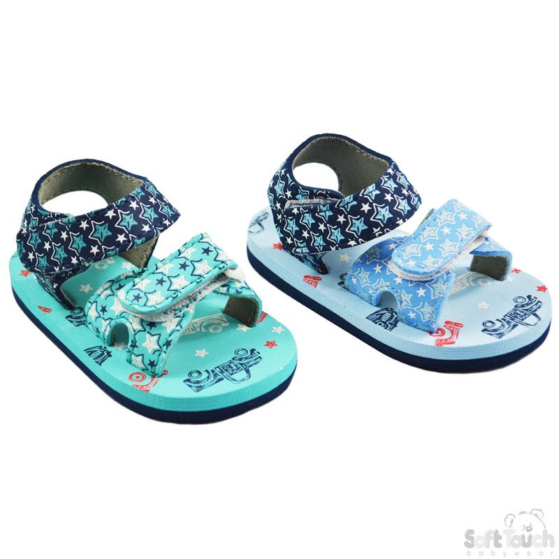 Truck/Star Print EVA Sandals : E08