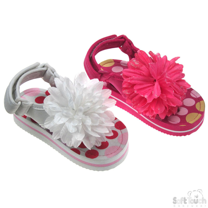 Girls Spotty Print EVA Sandals: E151