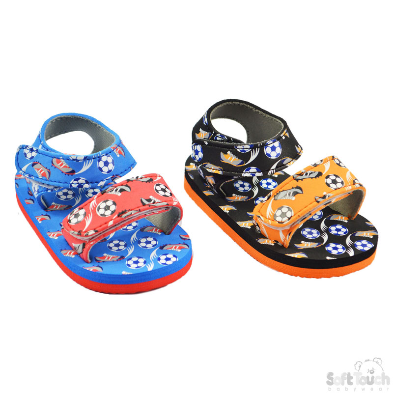 Football Print EVA Sandals : E16