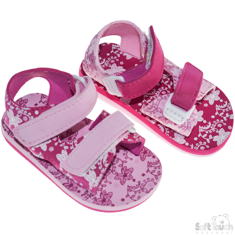 Floral Print EVA Sandals: E185